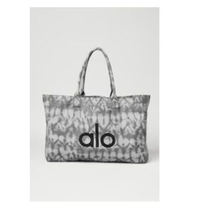 Alo Yoga Grey Tiedye Tote Bag